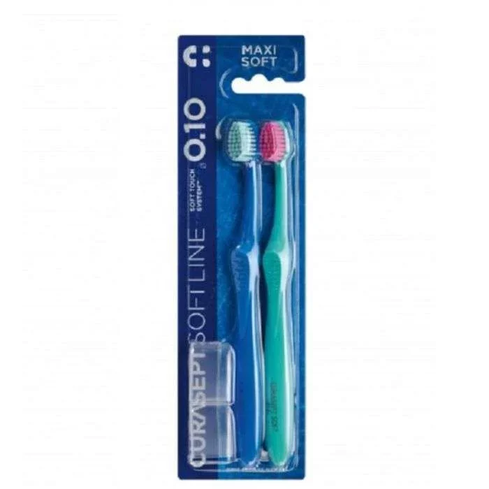 CURASEPT PACK BROSSE SOFT LINE MAXI SOFT 0.10