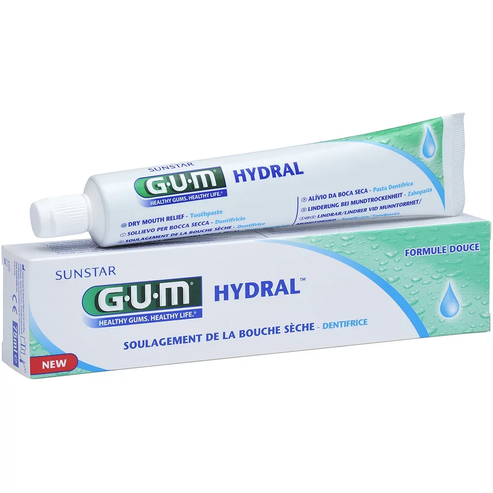 GUM DENTIFRICE HYDRAL SOULAGEMENT DE LA BOUCHE SECHE 75ML