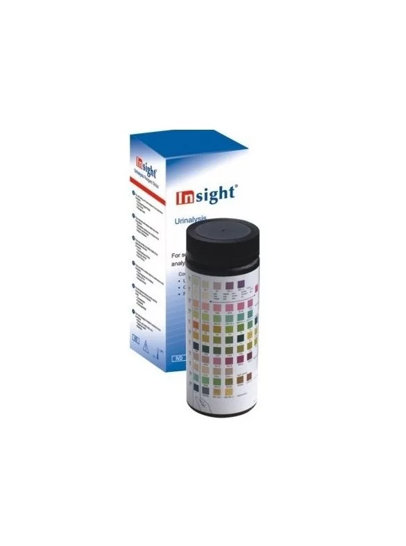 INSIGHT EXPERT BANDELETTES URINAIRE 11P BOITE DE 100