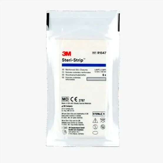 3M STERI-STRIP 12MM*100MM BLEU BOITE DE 1 REFERENCE R1547