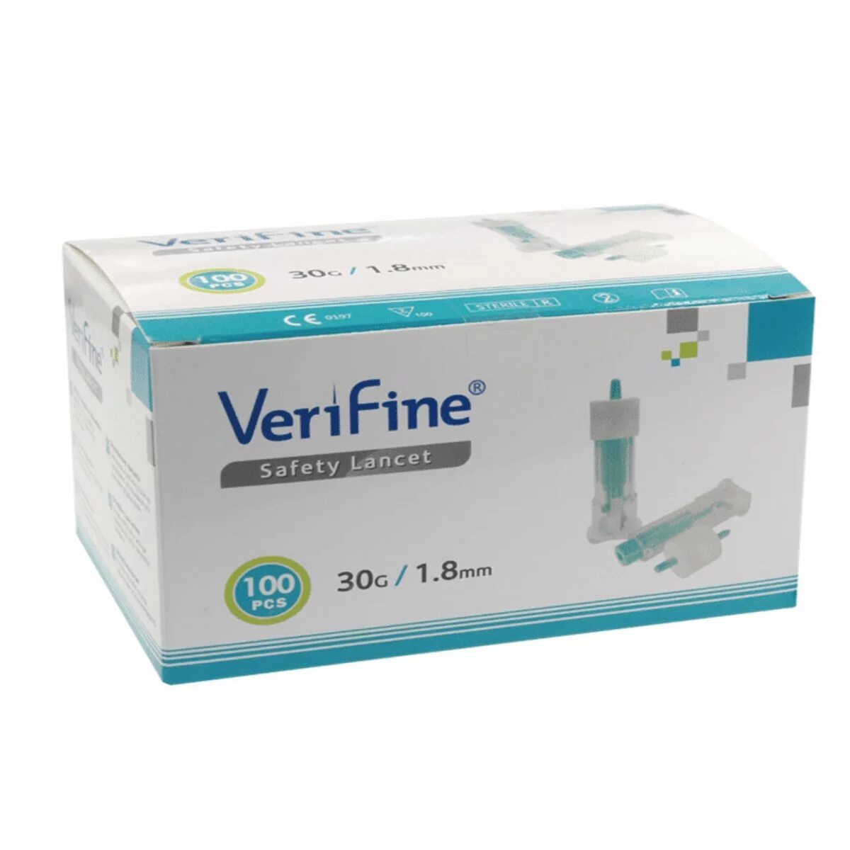 VERIFINE LANCETTES PROFESSIONNELLES BOITE DE 100