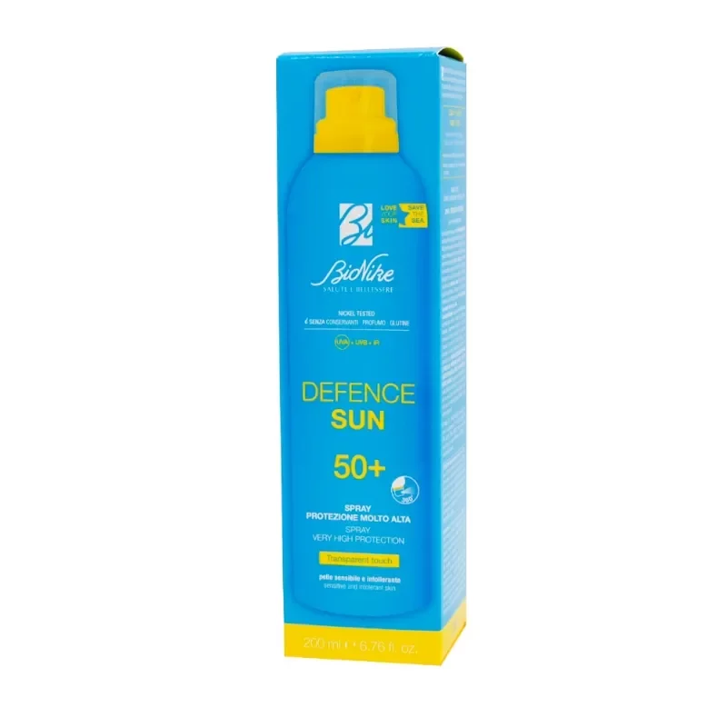 BIONIKE DEFENCE SUN SPF50+ SPRAY TRANSPARENT TOUCH 200ML
