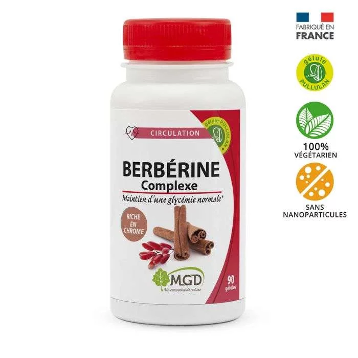 MGD BERBERINE COMPLEXE BOITE DE 90 GELULES
