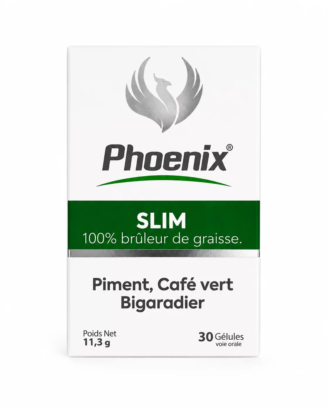 PHOENIX SLIM-PIMENT CAFE VERT BIGARADIER BOITE DE 30 GELULES