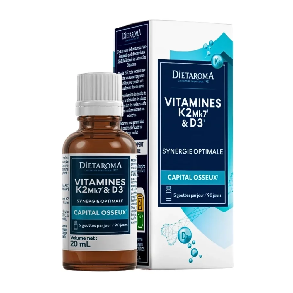 DIETAROMA VITAMINES K2 MK7 D3 20ML