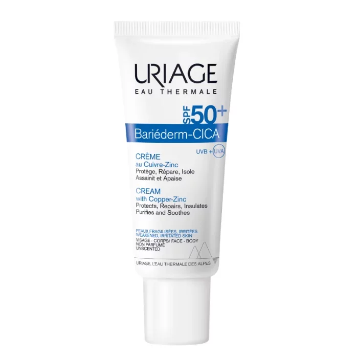 URIAGE BARIEDERM CICA-CREME REPARATRICE SPF50+ 40ML