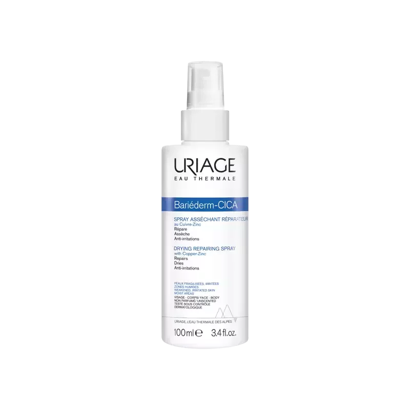 URIAGE BARIEDERM CICA-SPRAY ASSECHANT REPARATEUR 100ML