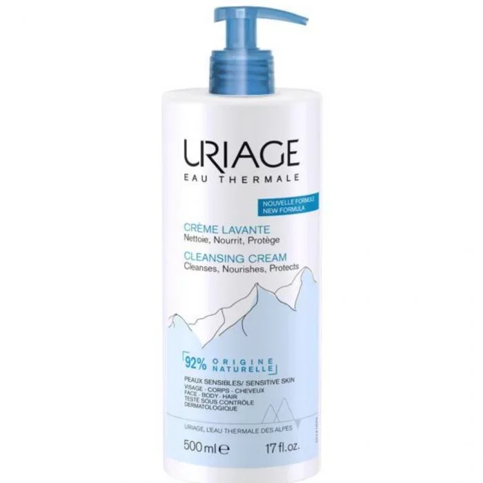 URIAGE CREME LAVANTE PEAUX SENSIBLES 500ML