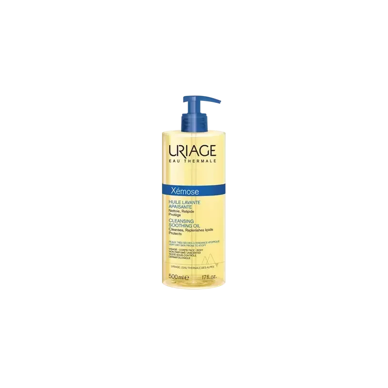 URIAGE XEMOSE HUILE LAVANTE APAISANTE 500ML