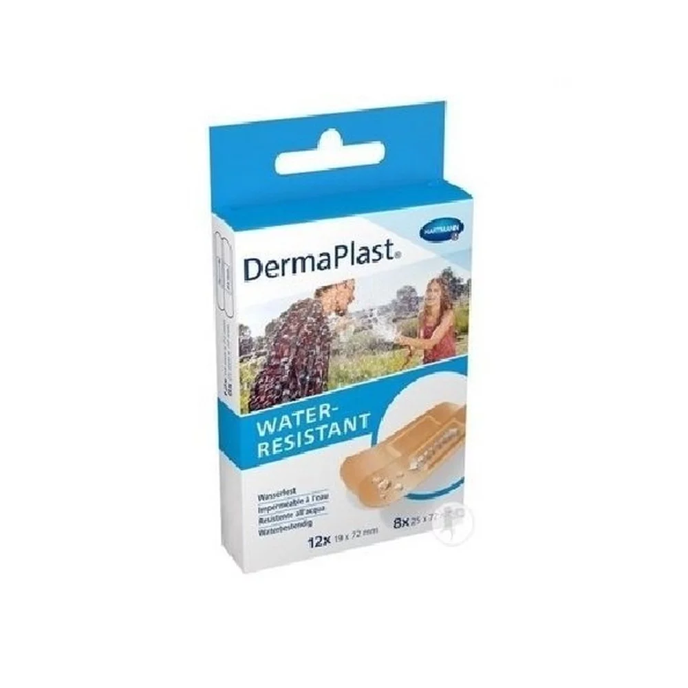 HARTMANN DERMAPLAST WATER RESISTANT 25*72MM BOITE DE 8 REFERENCE 535143