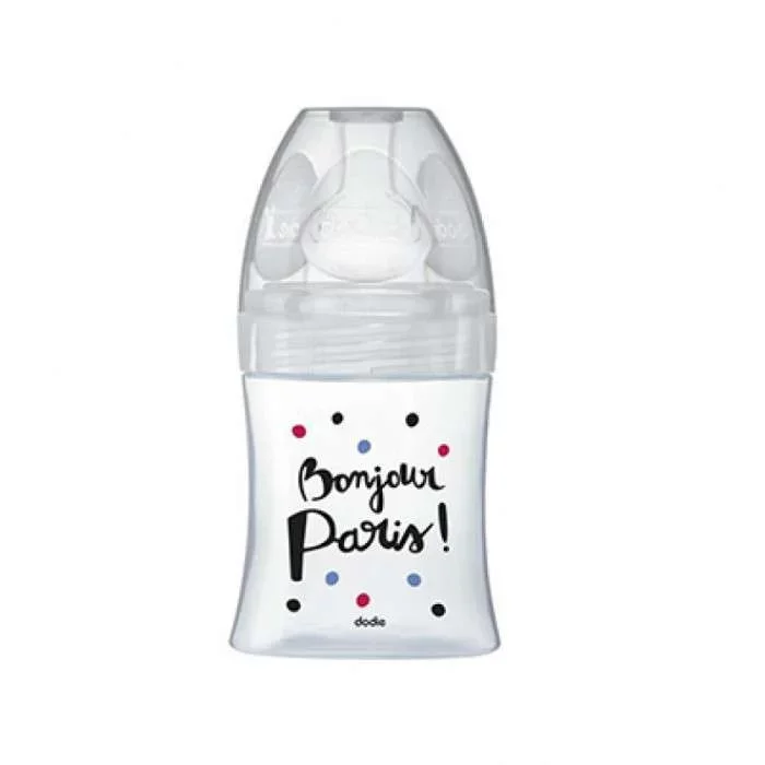 DODIE BIBERON SENSATION ANTI-COLIQUE VERRE TETINE PLATE PARIS 150ML