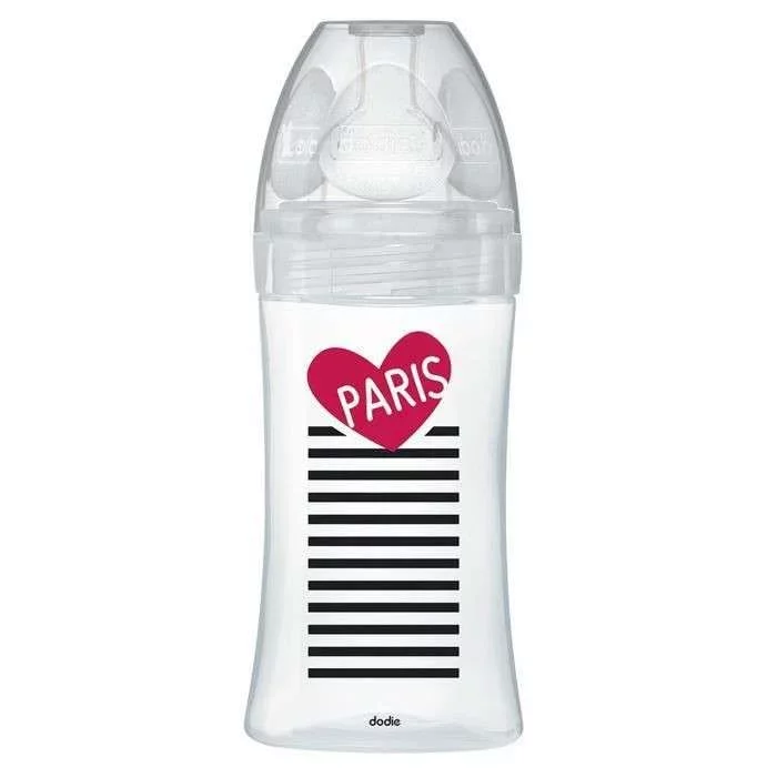 DODIE BIBERON SENSATION ANTI-COLIQUE VERRE TETINE PLATE PARIS 270ML