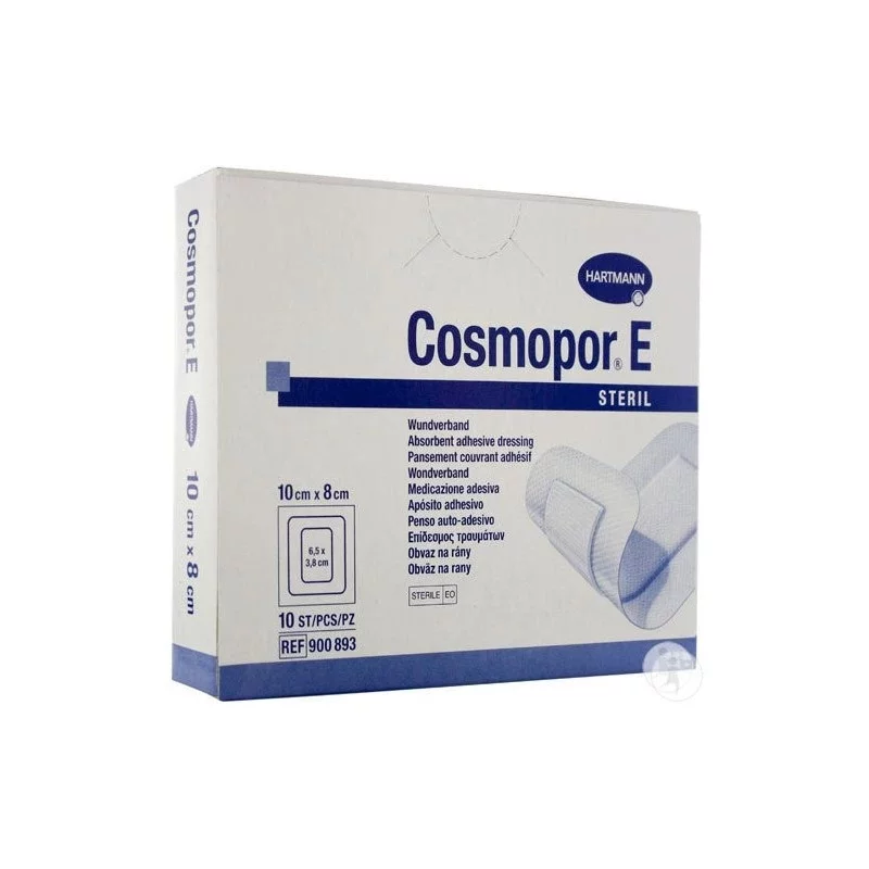 HARTMANN COSMOPOR E STERIL 10CM*8CM BOITE DE 10 REFERENCE 900893