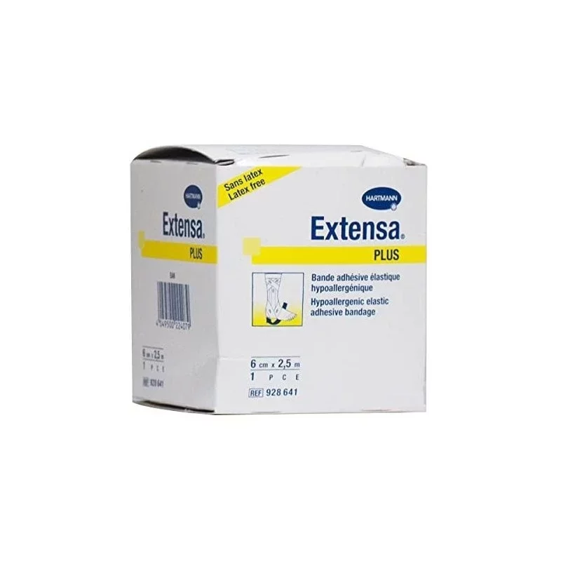HARTMANN EXTENSA PLUS BANDE ADHESIVE 6CM*2.5M REFERENCE 928641