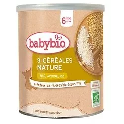 BABYBIO 5 CEREALES NATURE 220G