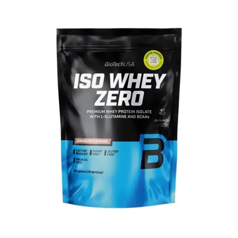 BIOTECHUSA ISO WHEY ZERO L-GLUTAMINE BCAAS VANILLE 454G