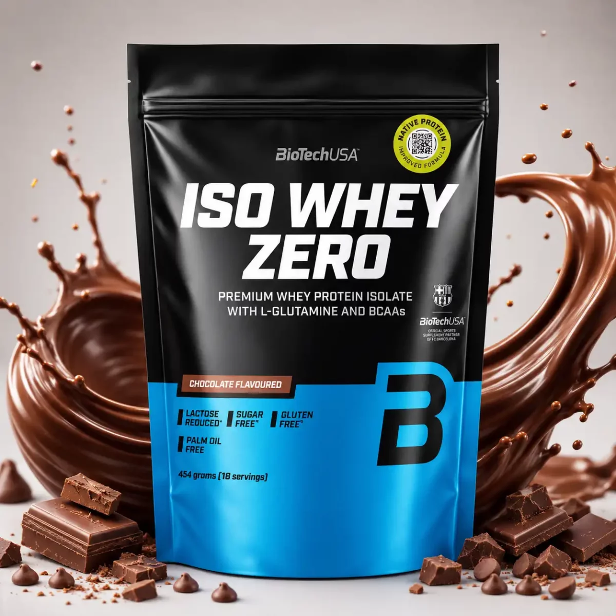ISO WHEY ZERO CHOCOLATE 454G