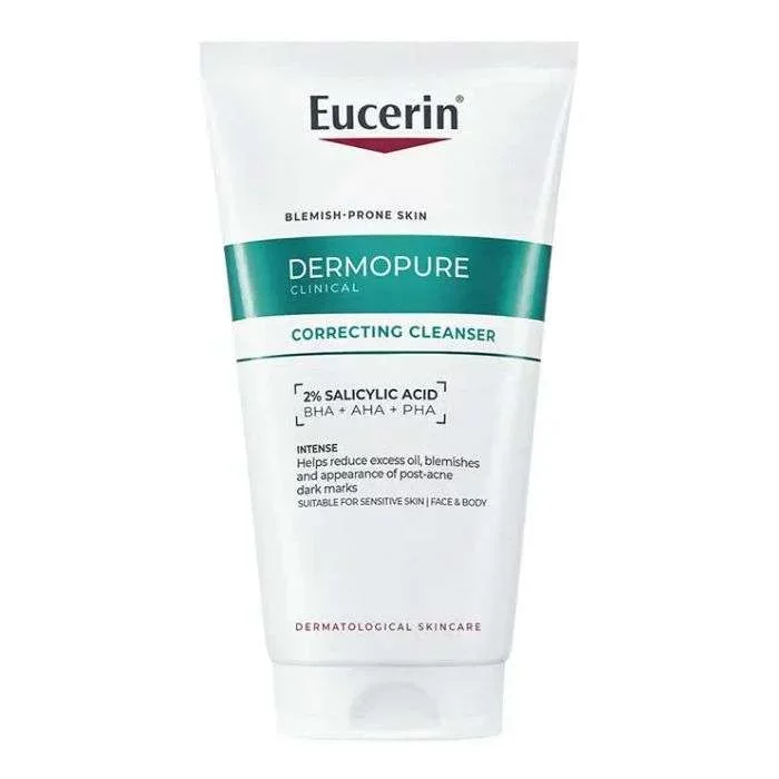 EUCERIN DERMOPURE CLINICAL GEL NETTOYANT CORRECTEUR 150ML