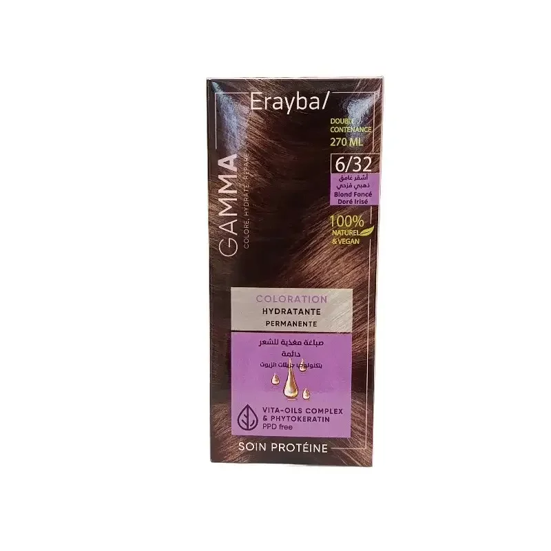 ERAYBA GAMMA NEXT BLOND FONCE DORE IRISE 6/32 100ML