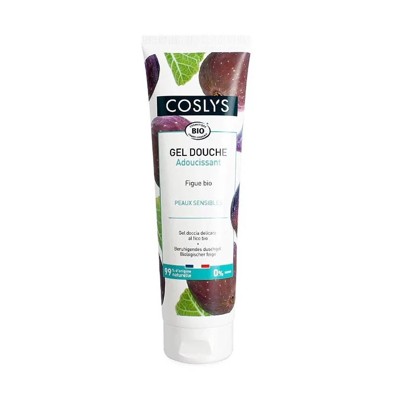 COSLYS GEL DOUCHE PEAUX SENSIBLES A LA FIGUE BIO
