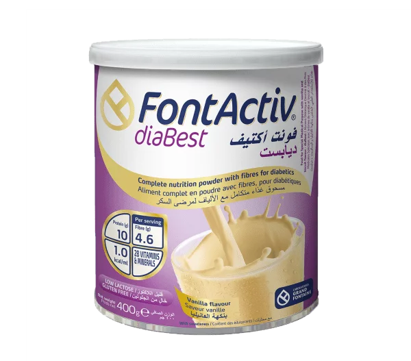 FONTACTIV DIABEST POUDRE VANILLE 400G