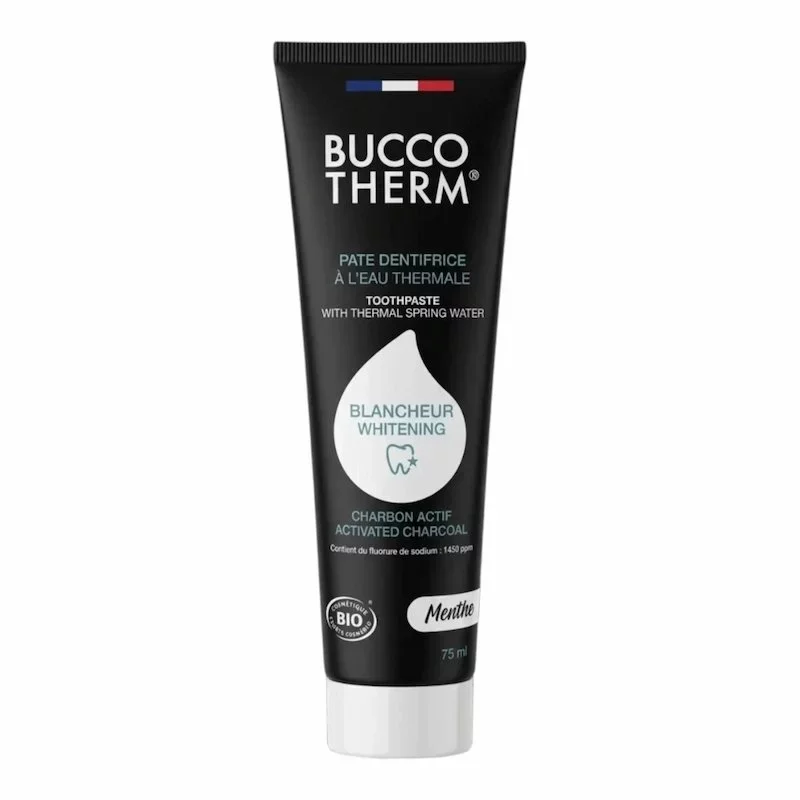 BUCCOTHERM DENTIFRICE AU CHARBON ACTIF 75ML