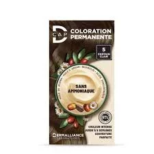 D-CAP COLORATION PERMANENTE NUMERO 5 CHATIN CLAIR