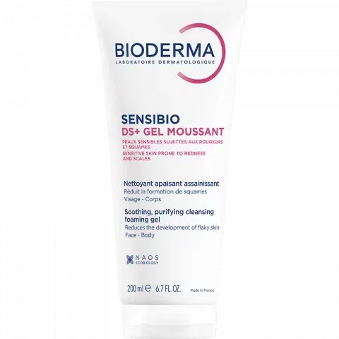 BIODERMA SENSIBIO DS+ GEL NETTOYANT APAISANT 200ML