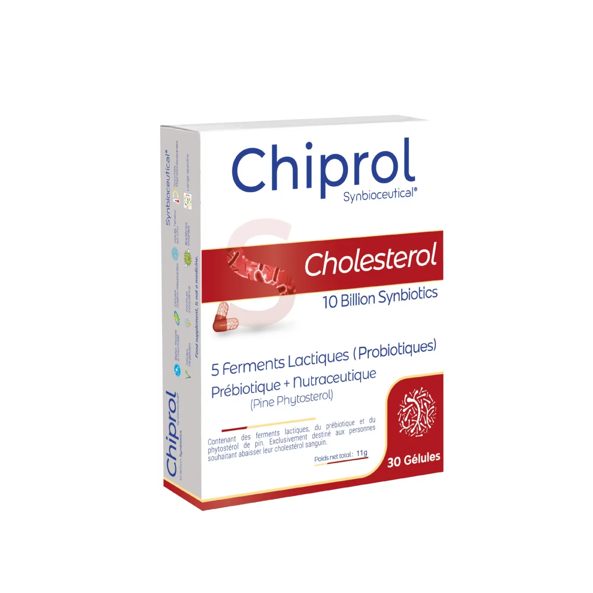 CHIPROL CHOLESTEROL BOITE DE 30 GELULES