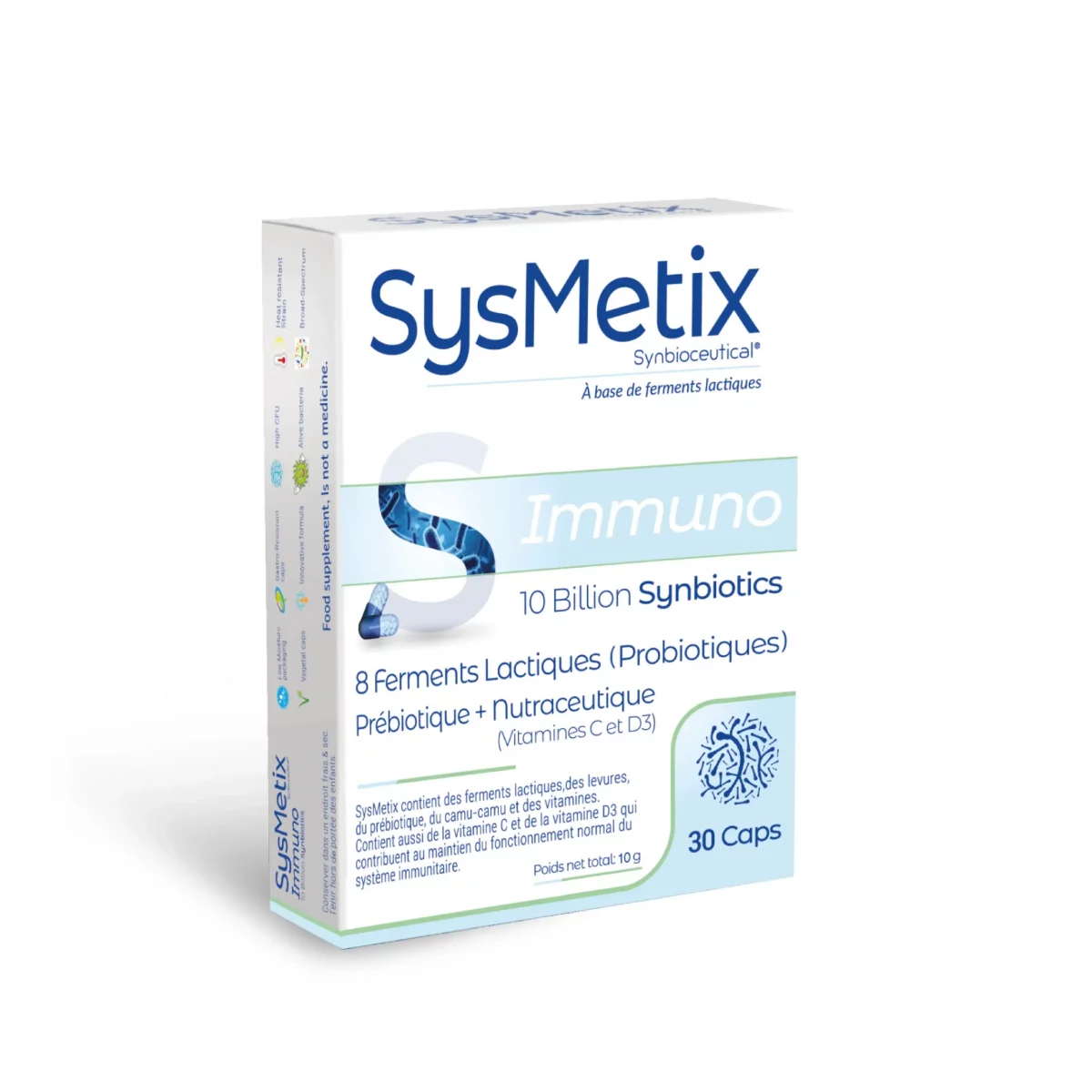 SYSMETIX SIMMUNO BOITE DE 30 CAPSULES
