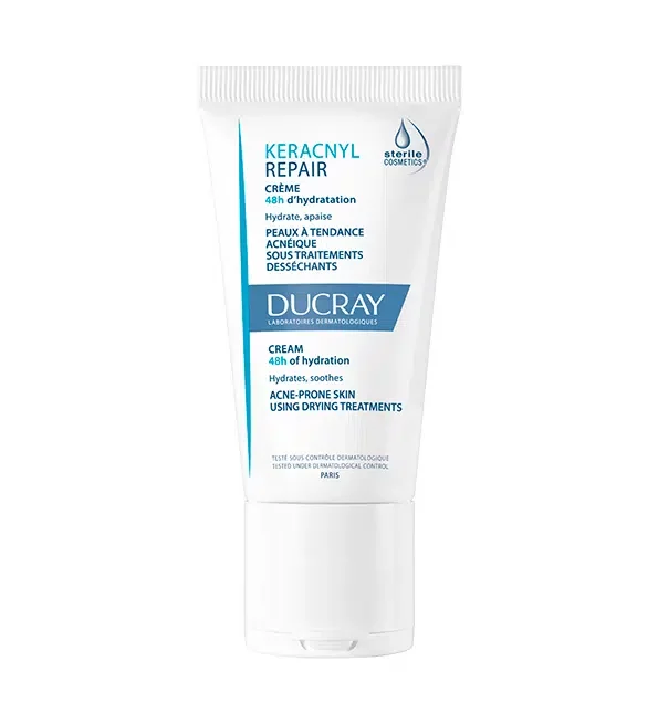 DUCRAY KERACNYL REPAIR CREME 48H D'HYDRATATION 50ML