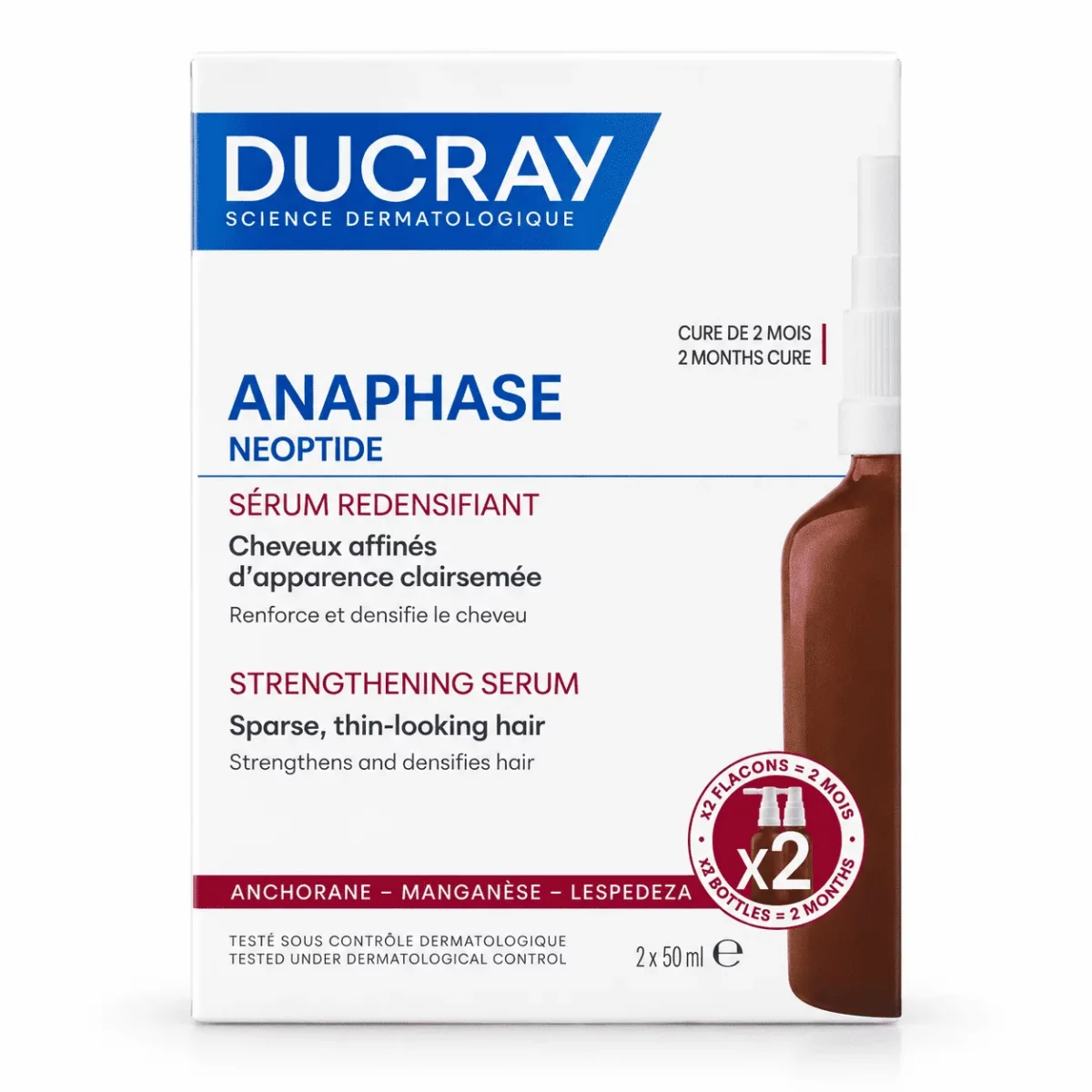 DUCRAY NEOPTIDE EXPERT SERUM ANTI-CHUTE 2*50ML
