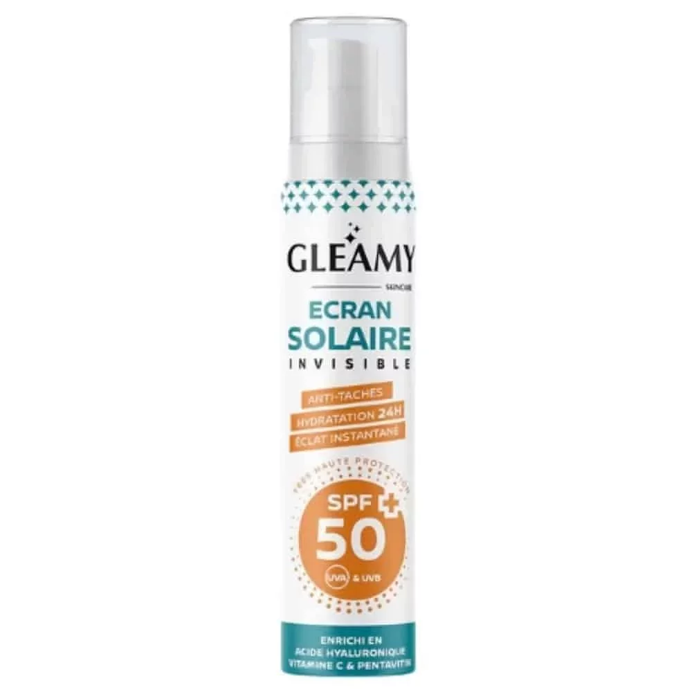 GLEAMY ECRAN SOLAIRE INVISIBLE SPF50+ 50ML