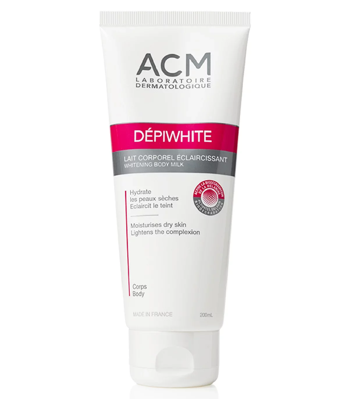 ACM DEPIWHITE LAIT CORPOREL ECLAIRISSANT 200ML