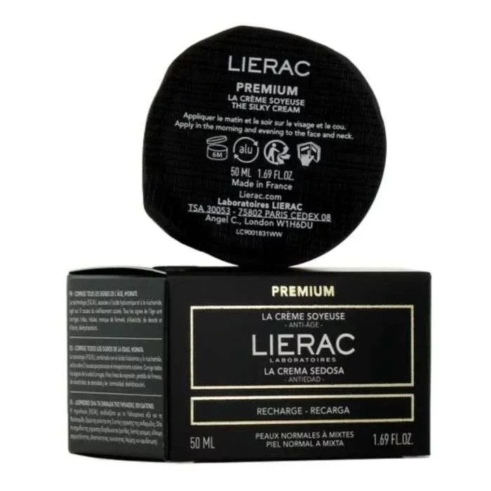 LIERAC CREME SOYEUSE PREMIUM RECHARGE 50ML