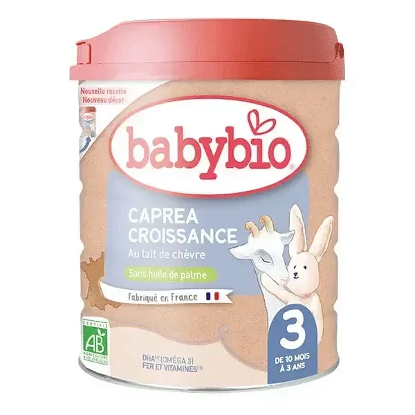 BABYBIO CAPREA AU LAIT DE CHEVRE 3EME AGE 800G