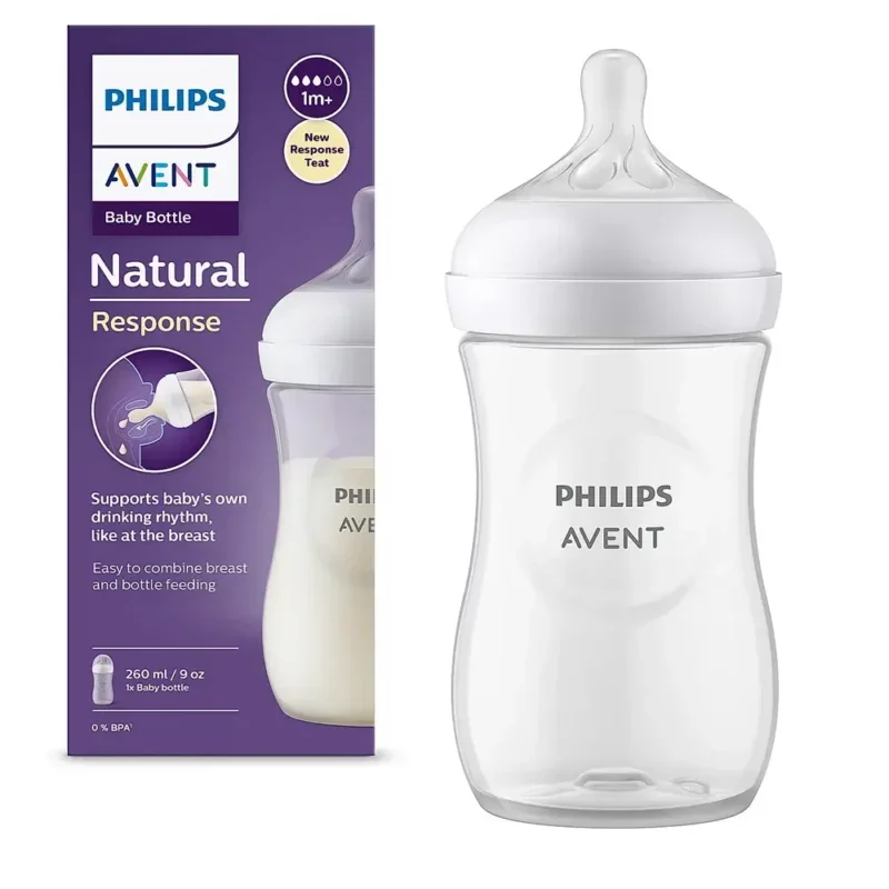 AVENT BIBERON NATURAL RESPONSE +1MOIS 260ML BOITE DE 1 REFERENCE SCY903/01