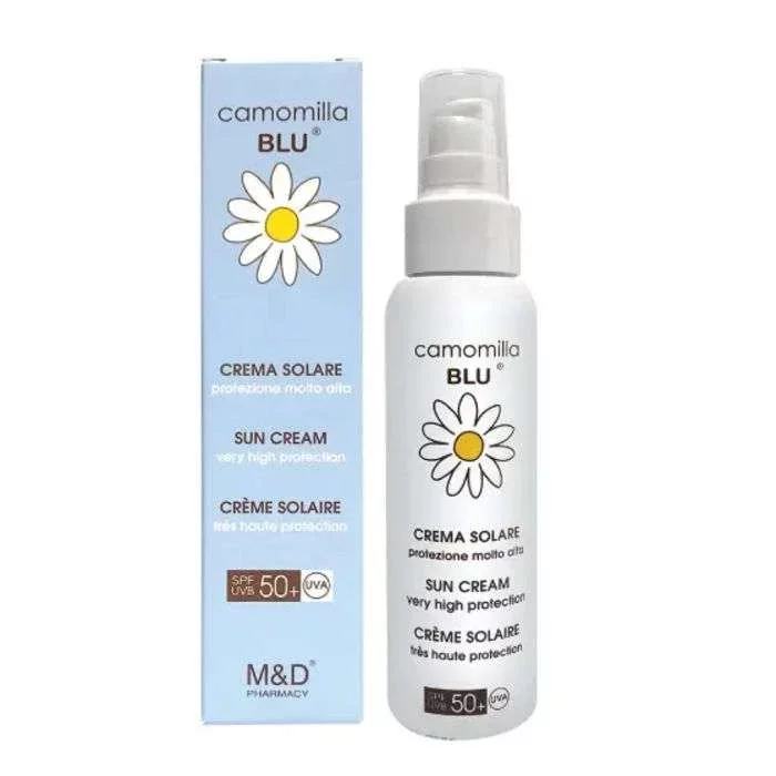 M&D CAMOMILLA BLU CREME SOLAIRE SPF50+ 100ML