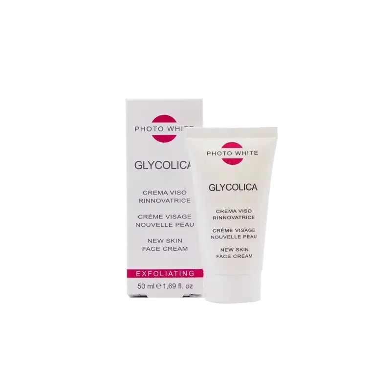 M&D PHOTO WHITE GLYCOLICA CREME VISAGE NOUVELLE PEAU 50ML
