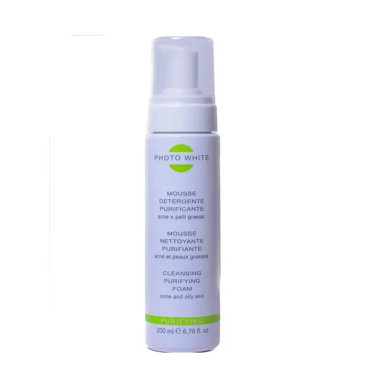 M&D PHOTO WHITE MOUSSE NETTOYANTE PURIFIANTE 200ML