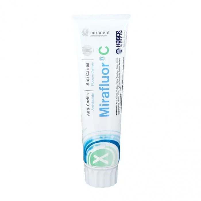 MIRADENT MIRAFLUOR C DENTIFRICE 100ML
