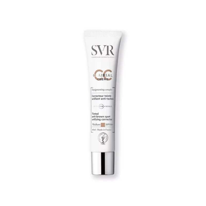 SVR CLAIRIAL CC CREME SPF50 TEINTE LIGHT 40ML