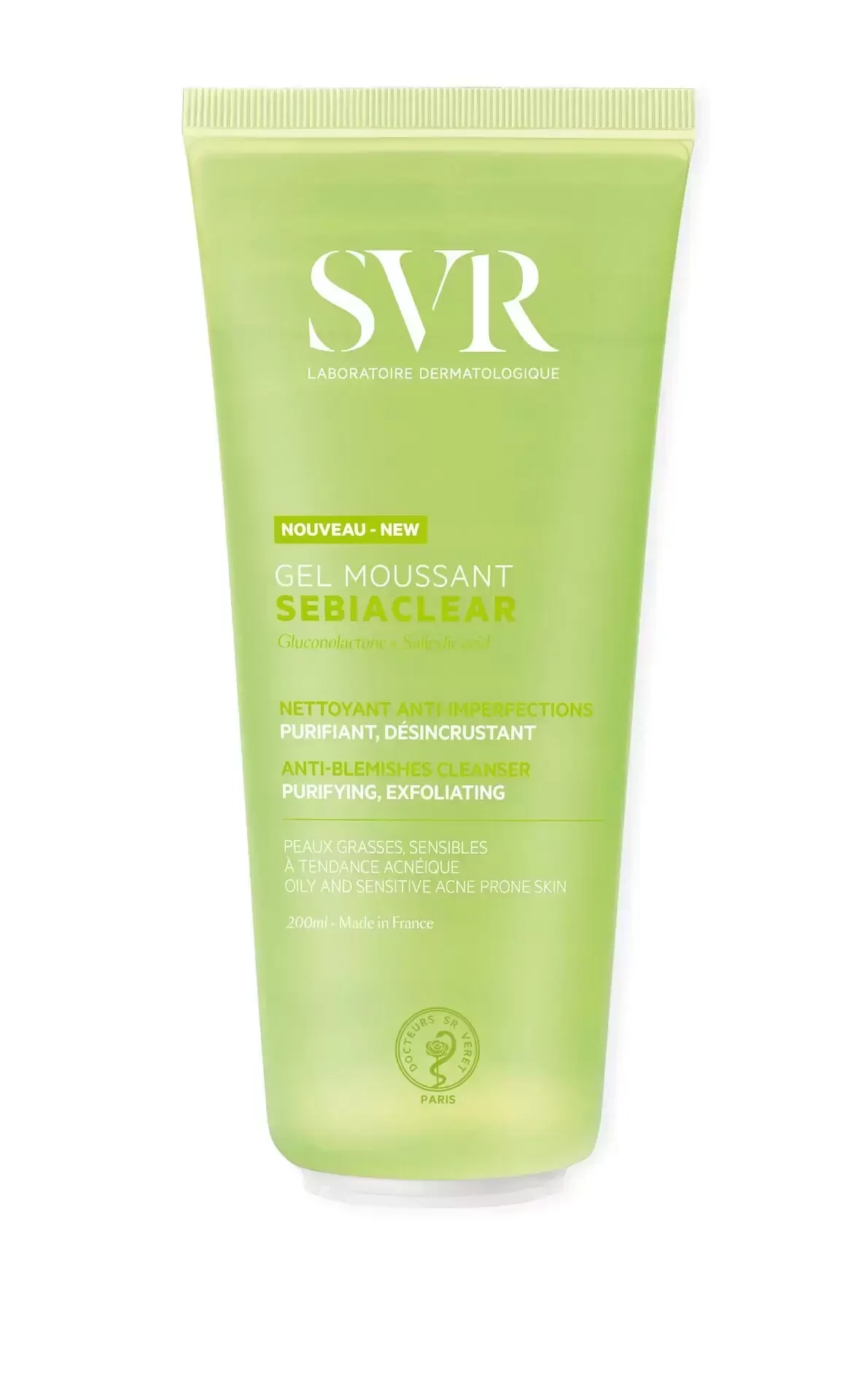 SVR SEBIACLEAR GEL MOUSSANT 200ML