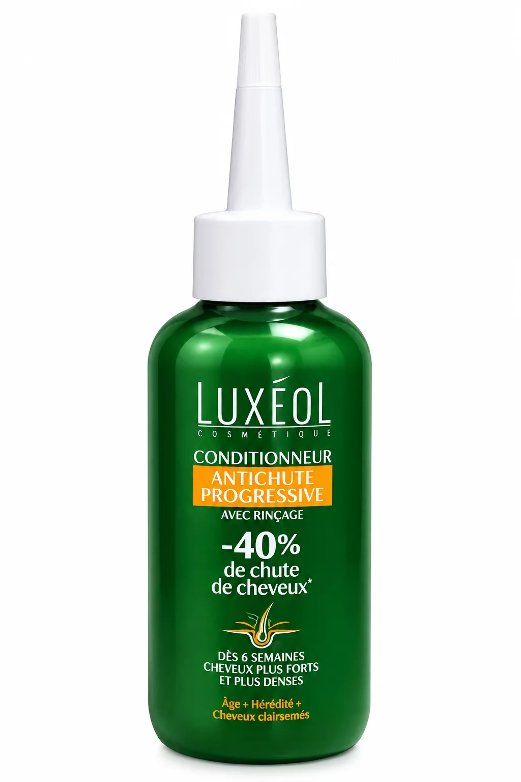 LUXEOL CONDITIONNEUR ANTICHUTE PROGRESSIVE -40% CHUTE DE CHEVEUX 150ML