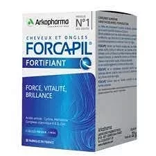FORCAPIL CHEVEUX ET ONGLES BOITE DE 60 GELULES