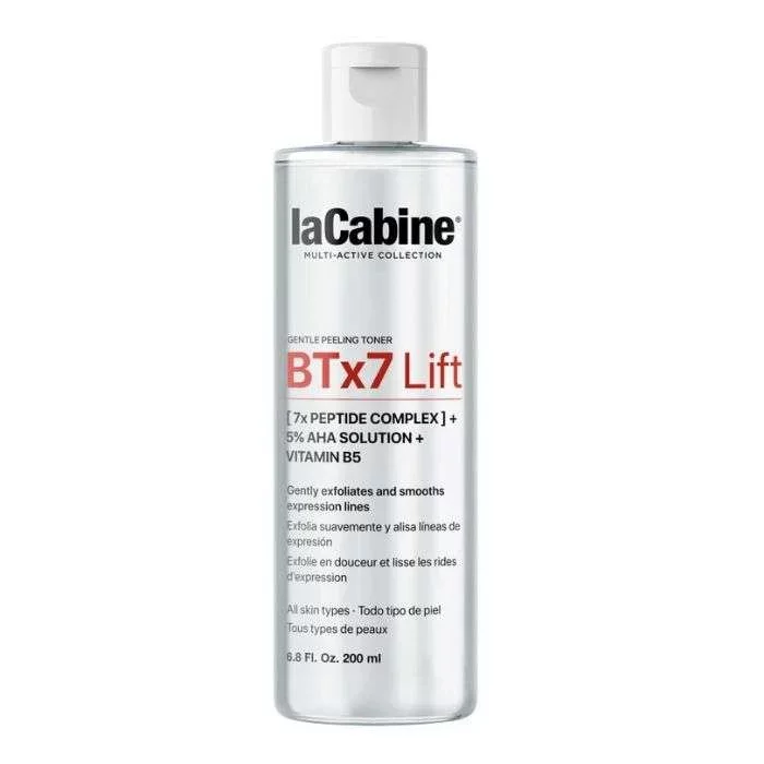 LA CABINE GENTLE PEELING TONER 7X PEPTIDE COMPLEX 5° AHA SOLUTION + B5 200ML