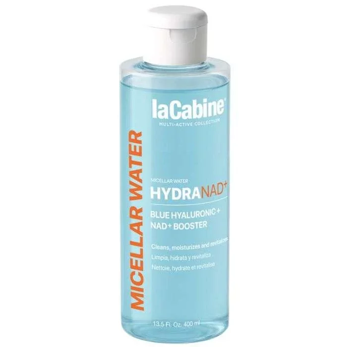 LACABINE HYDRANAD+ MICELLAR WATER BLUE HYALURONIC+ NAD+ BOOSTER 400ML