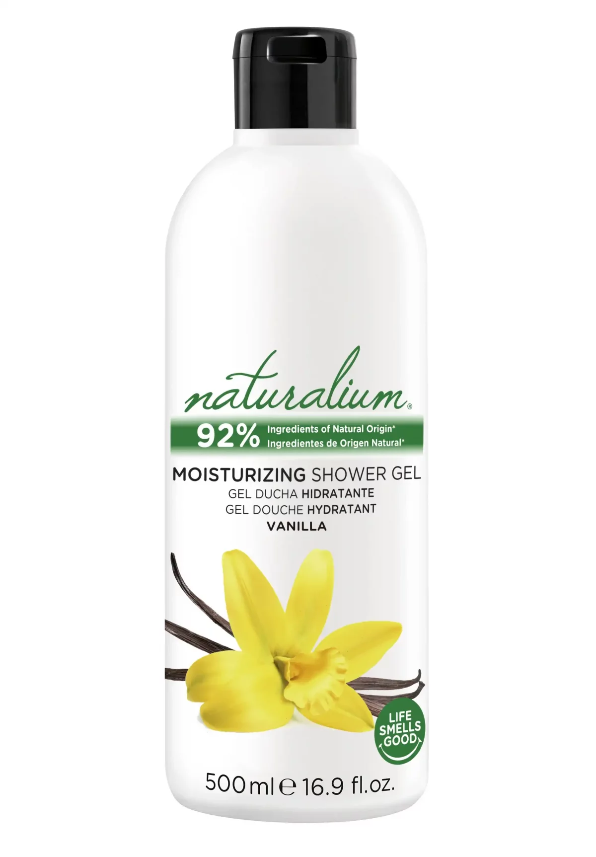 NATURALIUM SHOWER GEL VANILLA 500ML