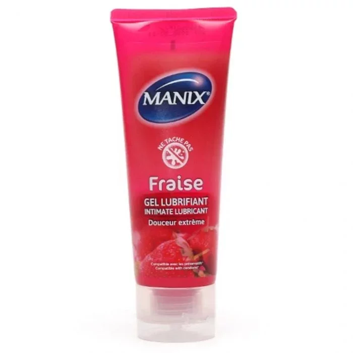 MANIX GEL LUBRIFIANT INTIME FRAISE 80ML