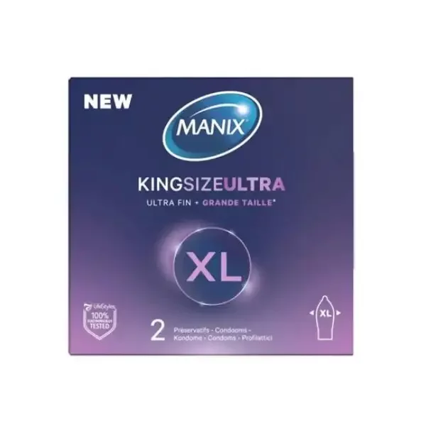 MANIX KING SIZE ULTRA BOITE DE 2